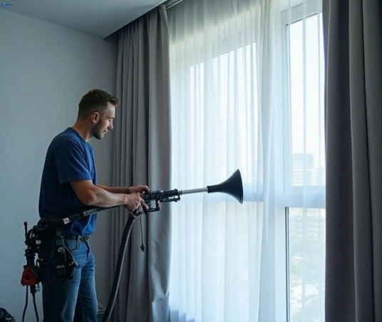 Professional curtain stain removal process equipment Matty Curtain Cleaning huntleys-point-nsw